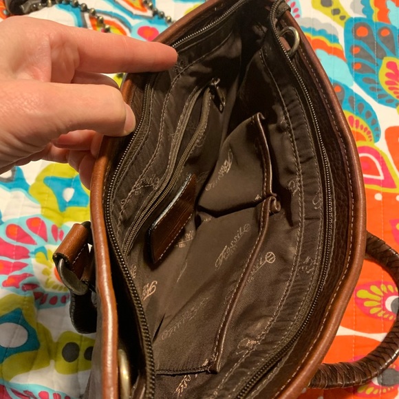 Brown fossil satchel bag - Picture 8 of 9